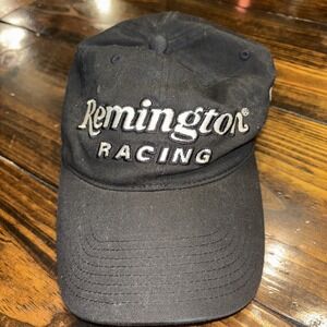 Dale Earnhardt Jr Remington Racing Black Hat Baseball Cap Strapback Embroid Sign